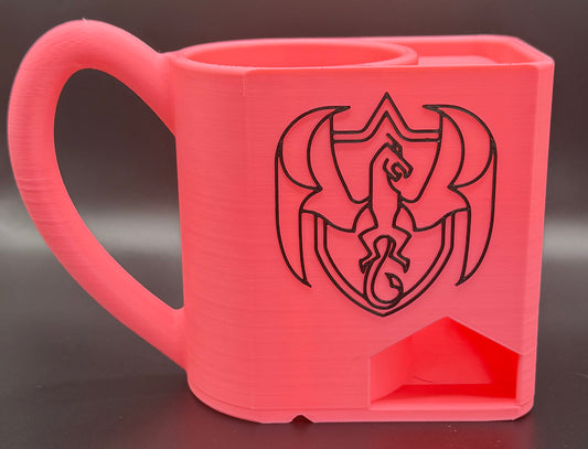 The Rampart - Dice Tower and Cup Holder