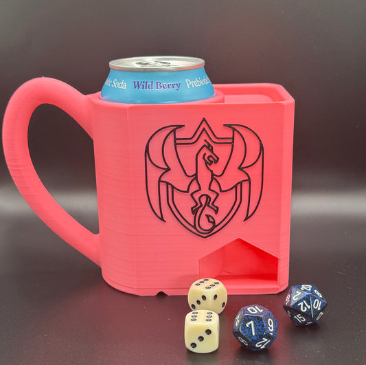 The Rampart - Dice Tower and Cup Holder